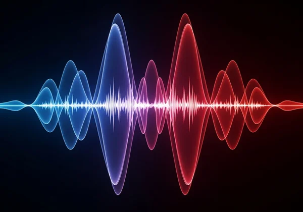 Visualizing discordant sound waves from out-of-tune chords